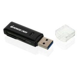 IOGEAR Compact USB 3.0 SDXC/MicroSDXC Card Reader/Writer