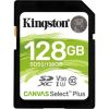 Kingston Canvas Select Plus 128 GB Class 10/UHS-I (U3) SDXC - 1 Pack